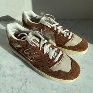 New Balance x Aimé Leon Dore 550 Brown Suede Sneakers Men’s 10.5
